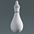 Vintage Loft Edison Bulb  3D model small image 2