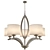 Elegant Crystal Chandelier 3D model small image 1