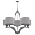 Elegant Crystal Chandelier 3D model small image 3