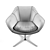 Elegant Bloom Kimball Chair 3D model small image 3