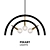 Solis Lamp: Elegant Brass and Steel Lighting 3D model small image 1