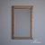 Matur Mirror Mudrec: Wooden Framed Mirror with Copper Accents 3D model small image 1