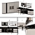 Industrial Style Kitchen: Scavolini Diesel Open Workshop 3D model small image 1