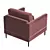 Elegant Mesonica Armchair: "Anton 3D model small image 3