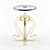 Golden Swans: Elegant Lightweight Table Fountain 3D model small image 1