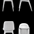 IKEA Odger Kitchen Chair 3D model small image 3