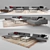 Porada Argo: Modular Sofa & Table 3D model small image 1