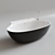 Sleek Falper Scoop Bath 3D model small image 1