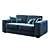 Mesonica Munro Sofa: Stylish and Versatile 3D model small image 1