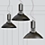 Sleek LED Pendant by Martinelli Luce 3D model small image 1