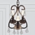 Elegant Ashton Crystal Chandelier 3D model small image 2