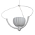 Luxury Italian Chandelier: Glass & Brass 3D model small image 3