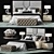 Title: FORLI Collection: FRATELLI BARRI Bed Set 3D model small image 9