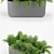 Sleek Urbilis Mod Planter 3D model small image 3