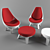 Modern Armchair | FBX & OBJ Files 3D model small image 3