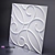 Zafira Plaster 3D Panel: Exquisite Design, Superior Quality! 3D model small image 1