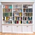 Classic White Open Shelf Unit 3D model small image 1