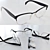 Title: Prada Designer Glasses 3D model small image 1