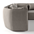 Modular Elegance: Moroso Chamfer Sofa 3D model small image 3