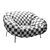 BAXTER CLOSER 102: Modern and Stylish Armchair 3D model small image 3