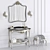 Silvano Grifoni Bathroom Set: Elegant Italian Pieces 3D model small image 1