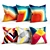 Geometric Floral Pillow Set 3D model small image 1