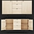 Hensley Storage Cabinets: Stylish and Functional 3D model small image 1