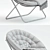 Solid Hang-A-Round Chair: Chic Seating Solution 3D model small image 3