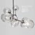 Branching Bubble Pendant Lights 3D model small image 1