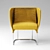 Elegant Ami Chair by Paola Lenti 3D model small image 2