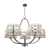 Elegant Nuvo Harlow Chandelier 3D model small image 1