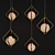 Elegant Pendant Lighting 3D model small image 1