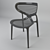 Elegant Moonlight Chair 3D model small image 2