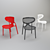 Elegant Moonlight Chair 3D model small image 3