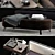 Moderno Minotti Spencer Bed 3D model small image 3