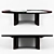 Modern Elegance: Visionnaire Jason Dining Table 3D model small image 1