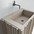Ishiburo Sink: Sleek Design Inspired by Kengo Kuma 3D model small image 2
