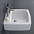 Modern Ceramic Washbasins: SA.02 Collection 3D model small image 2