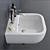 Elegant Ceramic Washbasins - GALASSIA SA02 3D model small image 2