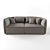 Chamfer Modular Sofa: Dynamic Design by Urquiola 3D model small image 1