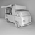 Milkshake Mania: Food on Wheels. 3D model small image 3