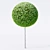 3D Geometric Topiary Trees 3D model small image 1