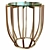 Chic and Sleek Ivette Side Table 3D model small image 1