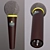 Professional StandUP Microphone - Compact, High-Quality 3D model small image 1