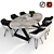 Elegant Lap and Stay Table 3D model small image 1