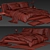 Luxury Minotti Spencer Bed - Timeless Elegance 3D model small image 3