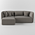 Chamfer Modular Sofa by Urquiola 3D model small image 1