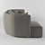 Chamfer Modular Sofa by Urquiola 3D model small image 3