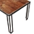 Industrial Dining Table - Rustic Style 3D model small image 3