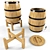 Barrel Decor 3D Model 3D model small image 1